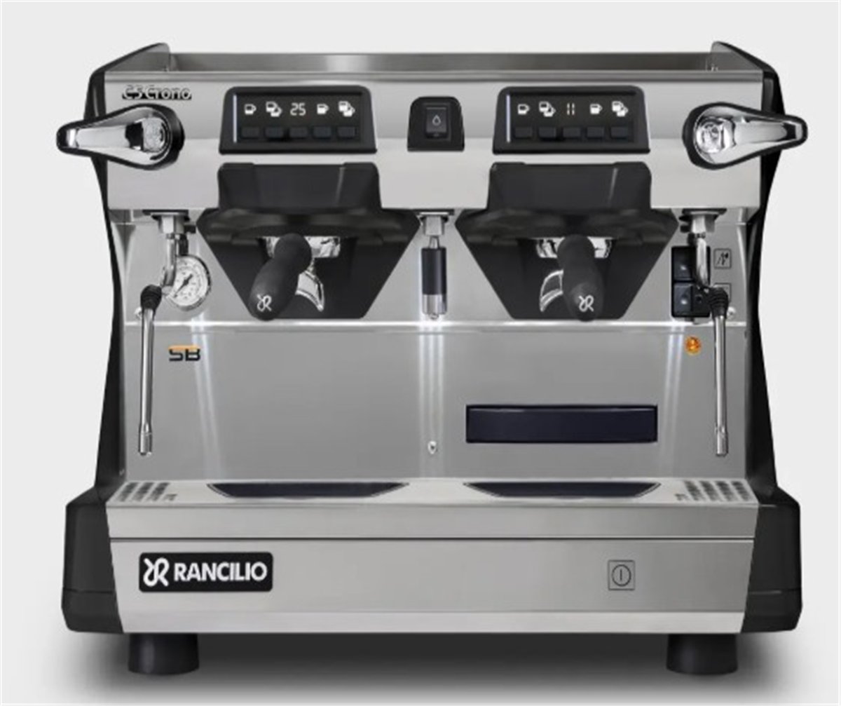 Rancilio Classe 5 USB Compact TALL Espresso Kahve Makinesi, 2 Gruplu, Siyah