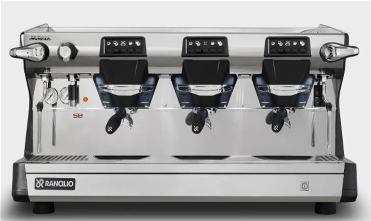 Rancilio Classe 5 USB Espresso Kahve Makinesi, 3 Gruplu, Siyah