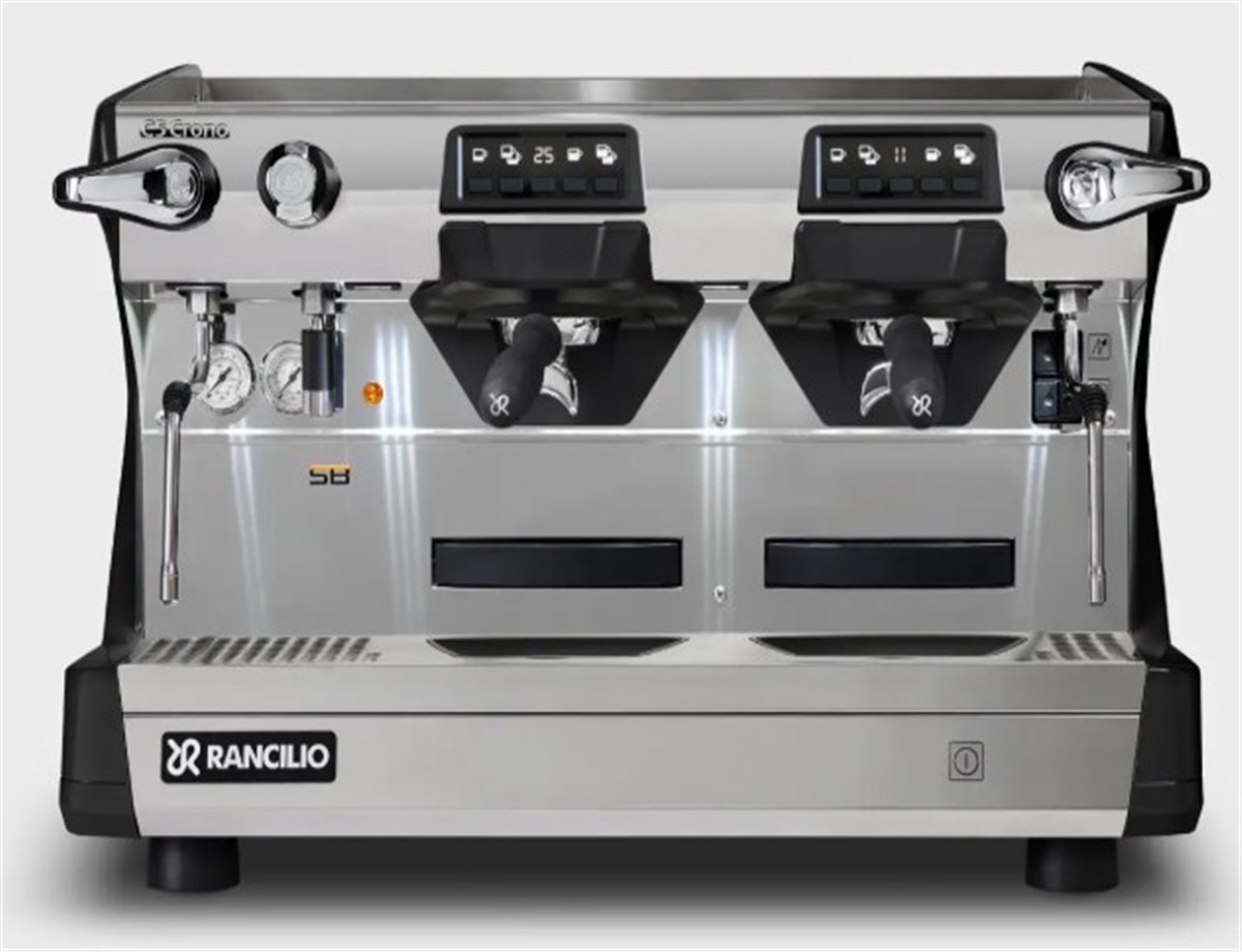 Rancilio Classe 5 USB TALL Espresso Kahve Makinesi, 2 Gruplu, Siyah