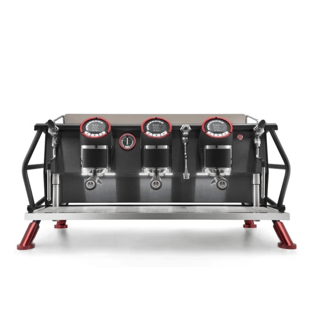 Sanremo Racer Naked Multiboiler Espresso Kahve Makinesi, 3 Gruplu