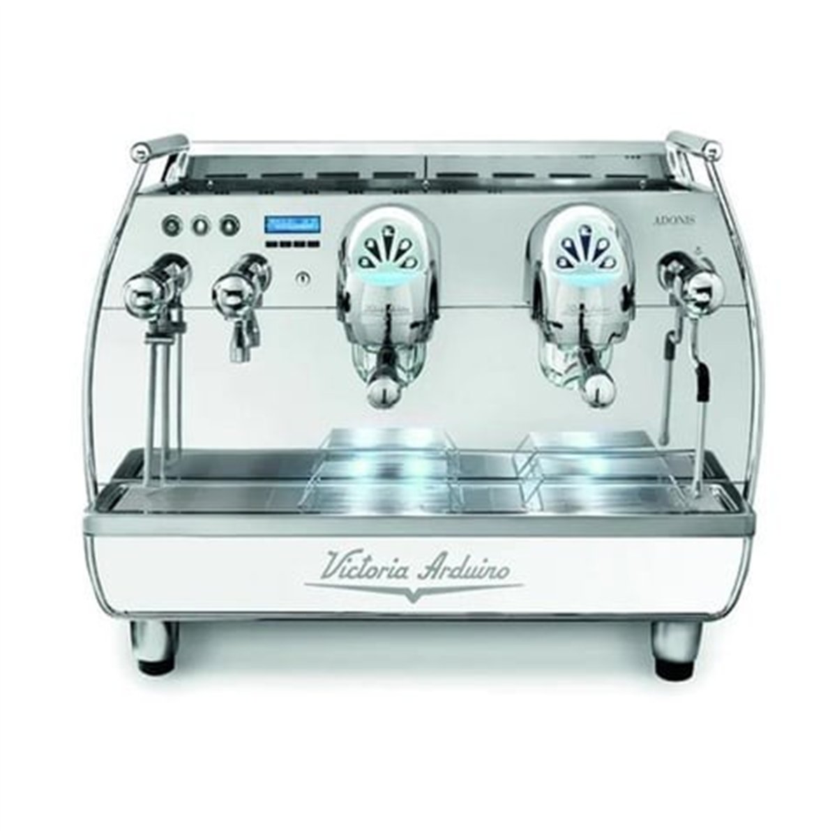 Victoria Arduino Adonis 1905 Espresso Kahve Makinesi, 2 Gruplu, Metalik