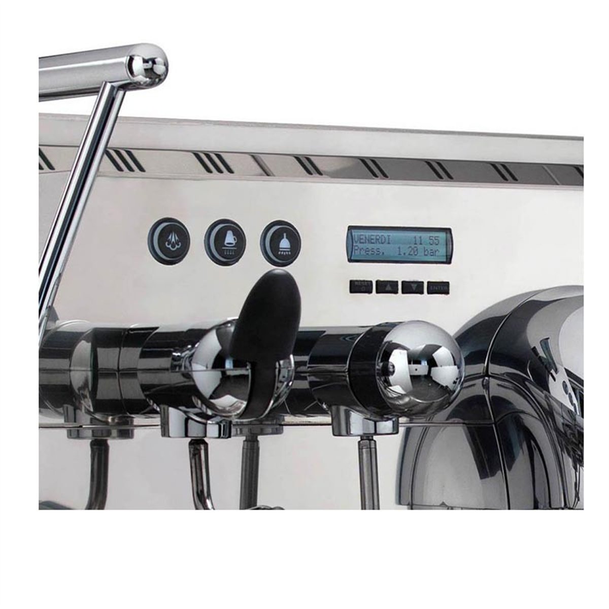 Victoria Arduino Adonis 1905 Espresso Kahve Makinesi, 3 Gruplu, Metalik