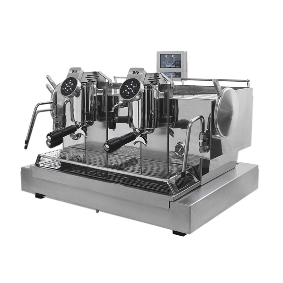 XLVI STH9-2GR Espresso Kahve Makinesi, 2 Gruplu, Inox
