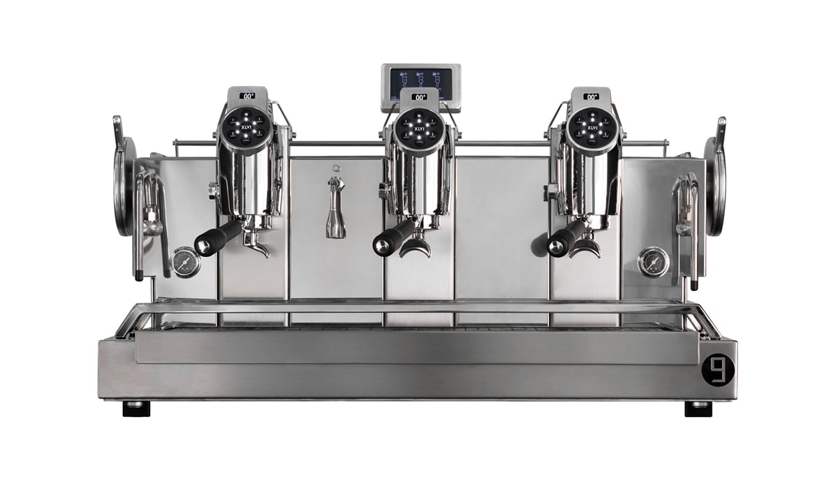 XLVI STH9-3GR Espresso Kahve Makinesi, 3 Gruplu, Inox