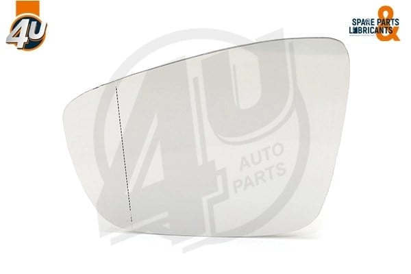 4U Autoparts 41536VV Ayna Camı 6R0857521A uygun fiyat hızlı kargo