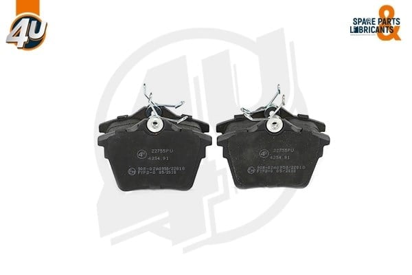 4U Autoparts 22755PU Fren Balatası 4252 79 uygun fiyat hızlı kargo