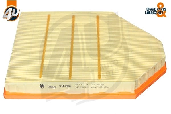 4U Autoparts 33435BW Hava Filtresi 13717601868 uygun fiyat hızlı kargo