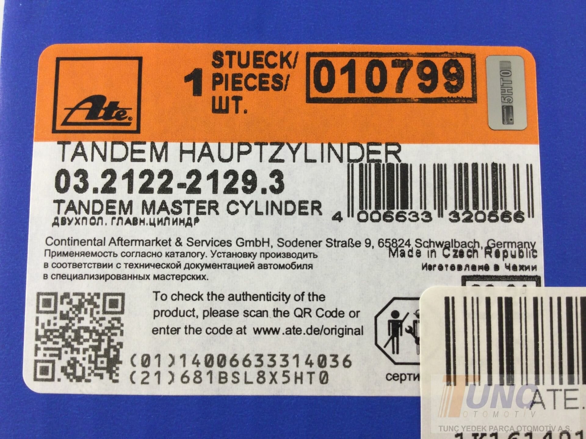 ATE 03212221293 Ana Fren Merkezi 1K1614019K uygun fiyat hızlı kargo