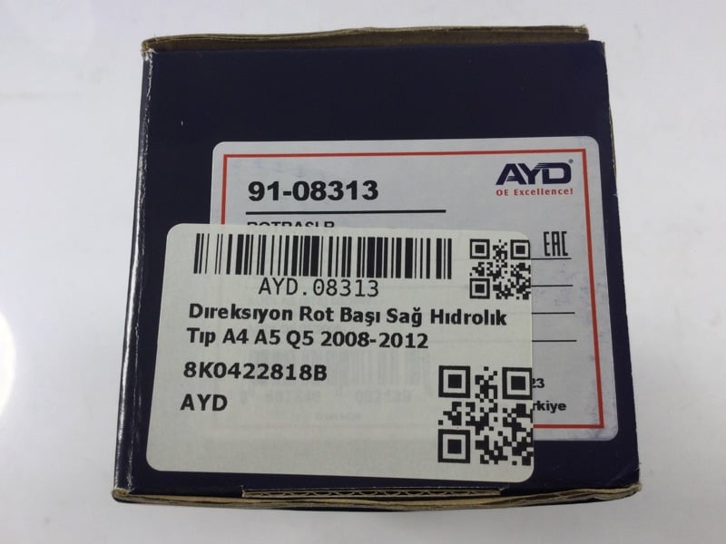 AYD 91 08313 Rot Başı 8K0422818B uygun fiyat hızlı kargo