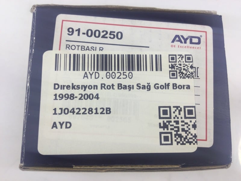 AYD 00250 Rot Başı 1J0422812B uygun fiyat hızlı kargo