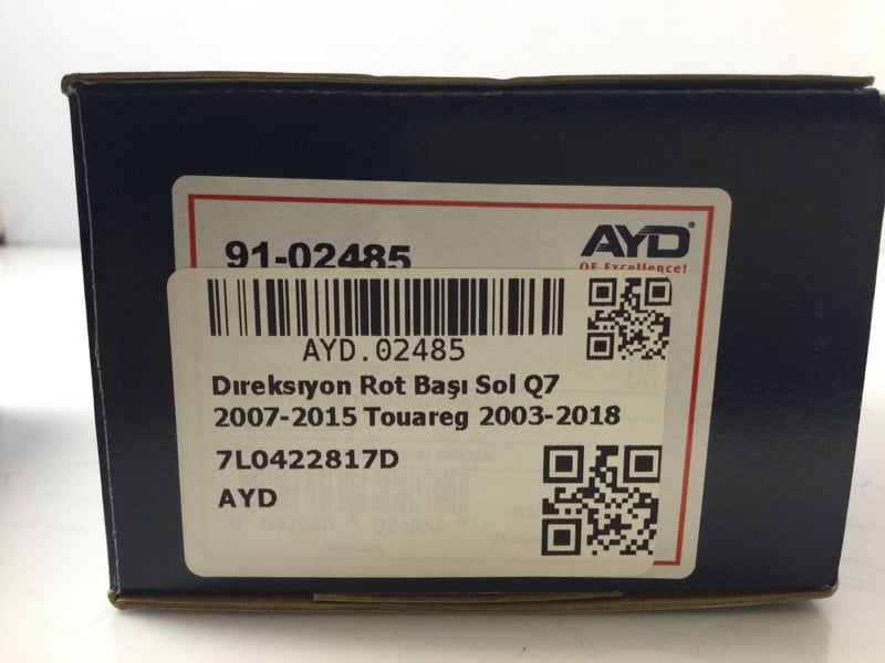 AYD 91 02485 Rot Başı 7L0422817D uygun fiyat hızlı kargo