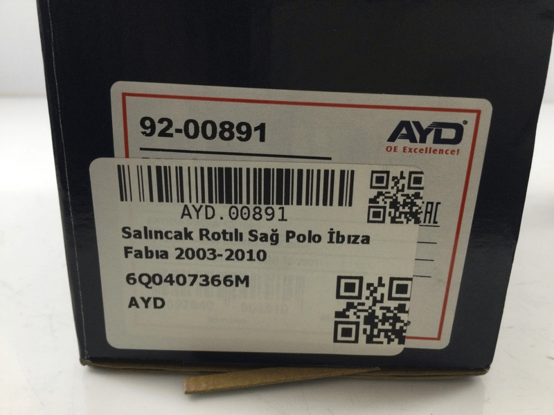 AYD 92 00891 Rotil 6Q0407366M uygun fiyat hızlı kargo