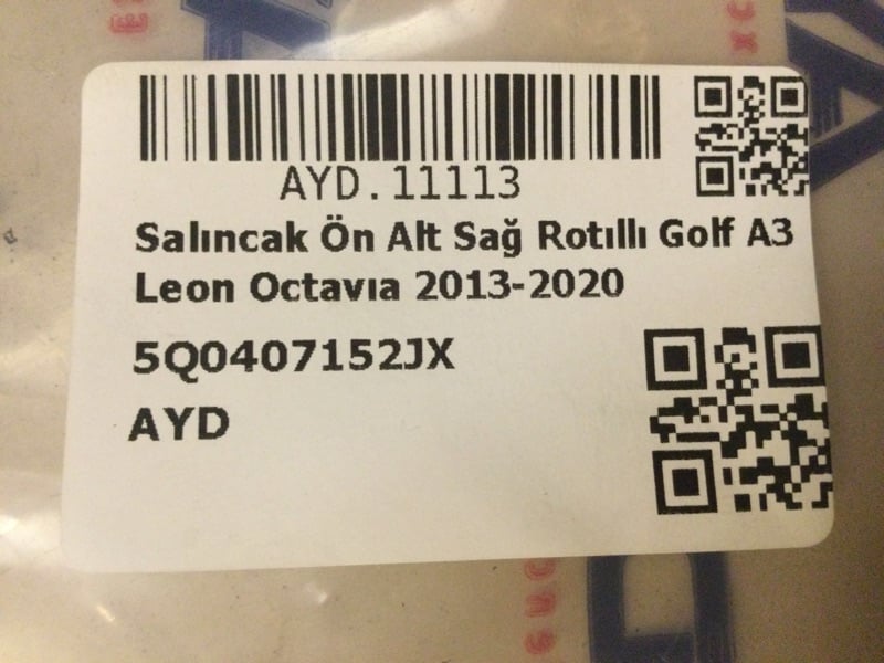 AYD 97 11113 Salıncak 5Q0407152JX uygun fiyat hızlı kargo