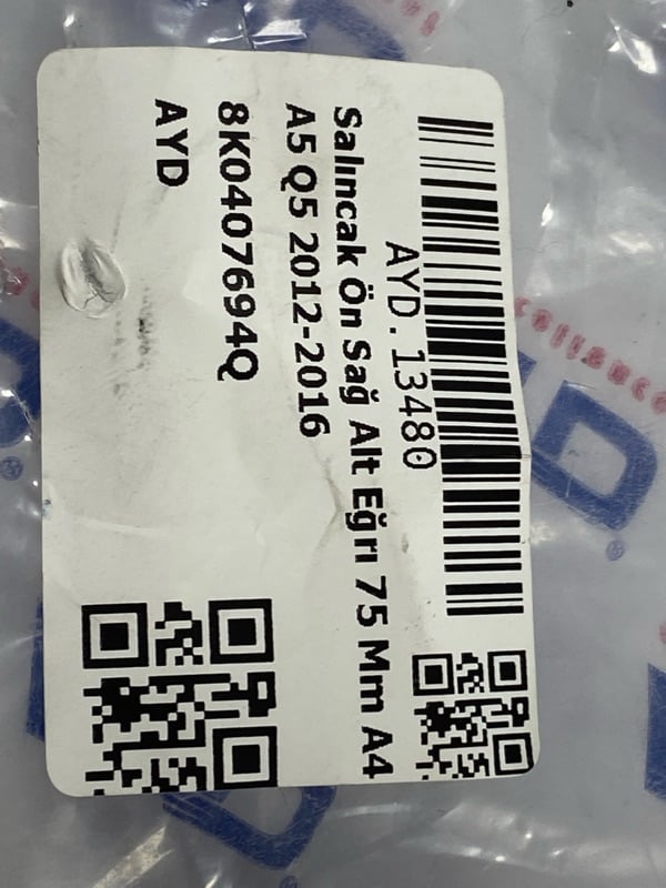 AYD 94 13480 Salıncak 8K0407694Q uygun fiyat hızlı kargo