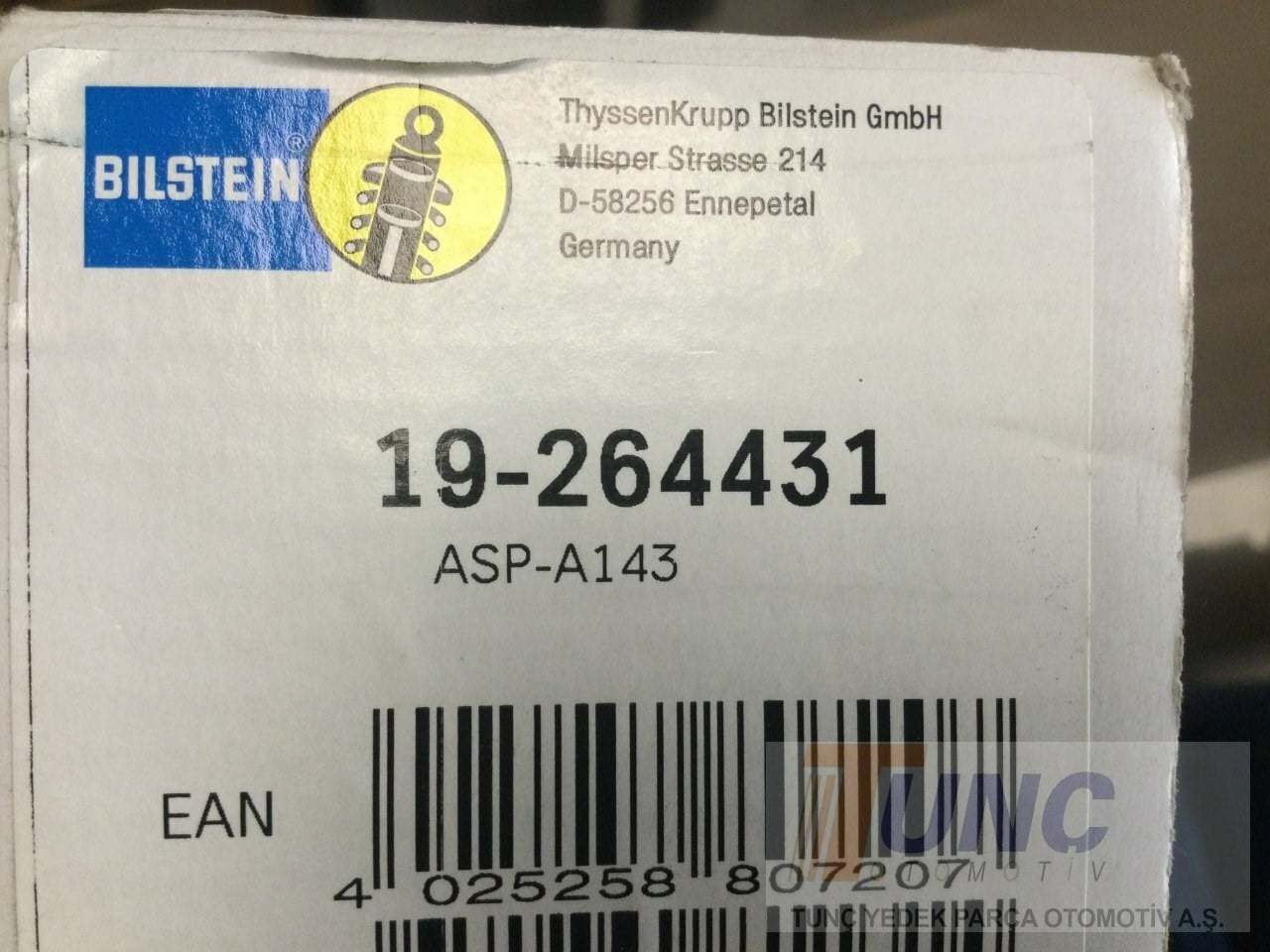 BILSTEIN 19 264431 Amortisör 7H0513029D uygun fiyat hızlı kargo