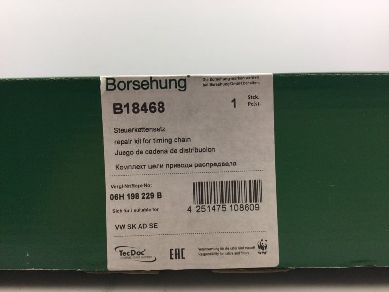 BORSEHUNG B18468 Zincir Seti 06H198158A uygun fiyat hızlı kargo