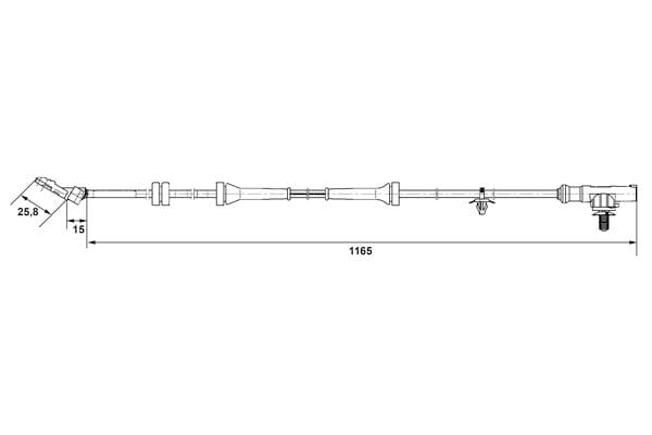 BOSCH 0 265 007 537 ABS Devir Sensörü 47900AX600 uygun fiyat hızlı kargo