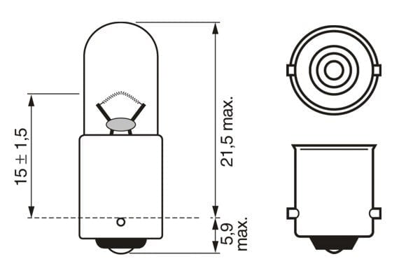 BOSCH 1 987 302 817 Ampul 0050186 uygun fiyat hızlı kargo