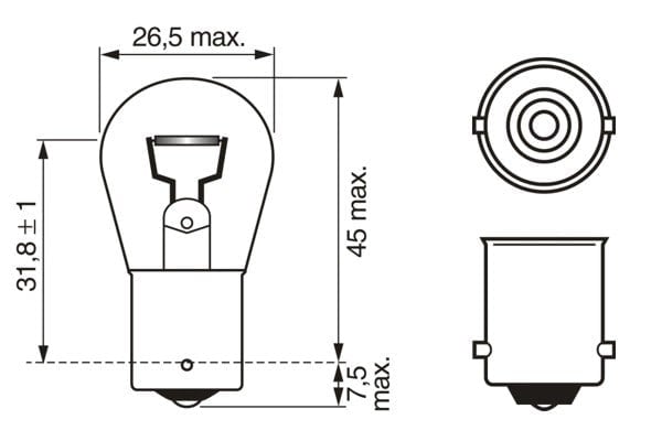 BOSCH 1 987 302 811 Ampul 000208860 uygun fiyat hızlı kargo