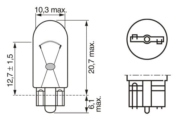 BOSCH 1987301098 Ampul 000000000853 uygun fiyat hızlı kargo
