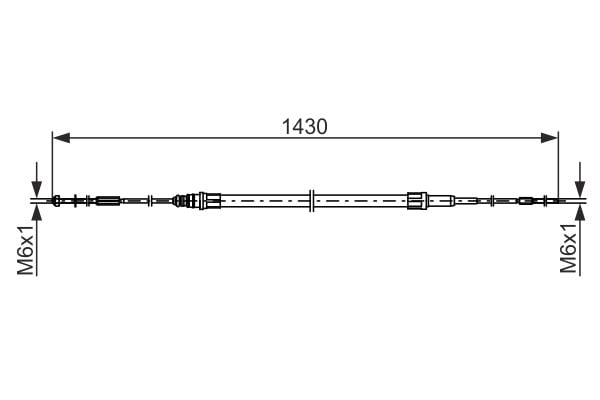 BOSCH 1 987 482 864 El Fren Teli 7H0711476E uygun fiyat hızlı kargo