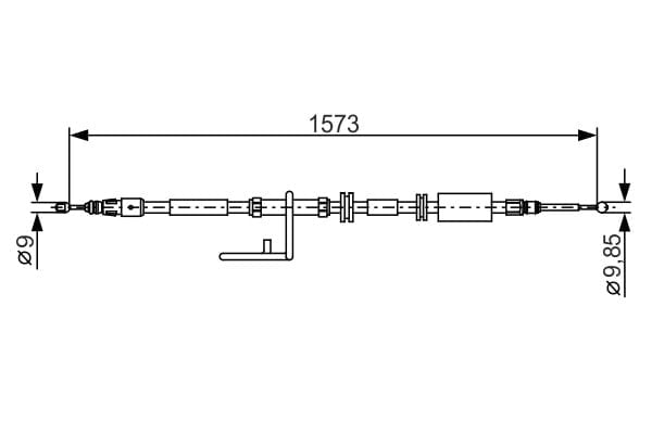 BOSCH 1987482313 El Fren Teli LR001031 uygun fiyat hızlı kargo