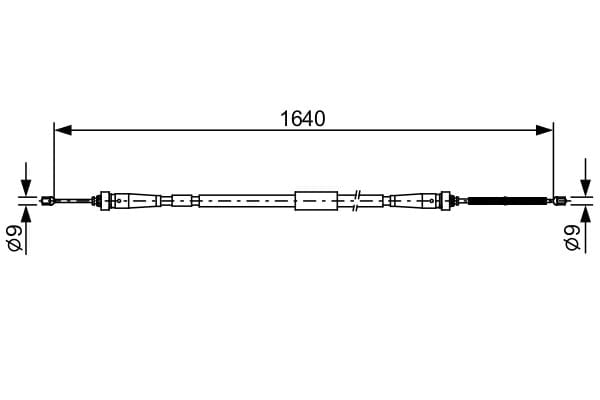 BOSCH 1 987 482 638 El Fren Teli 365308900R uygun fiyat hızlı kargo