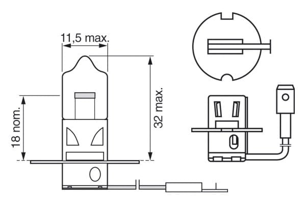 BOSCH 1 987 302 802 Far Ampulü 0050190 uygun fiyat hızlı kargo