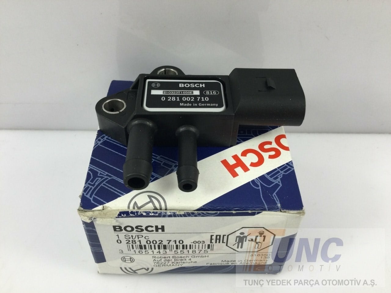 BOSCH 0 281 002 710 Fark Basınç Sensörü 076906051A uygun fiyat hızlı kargo