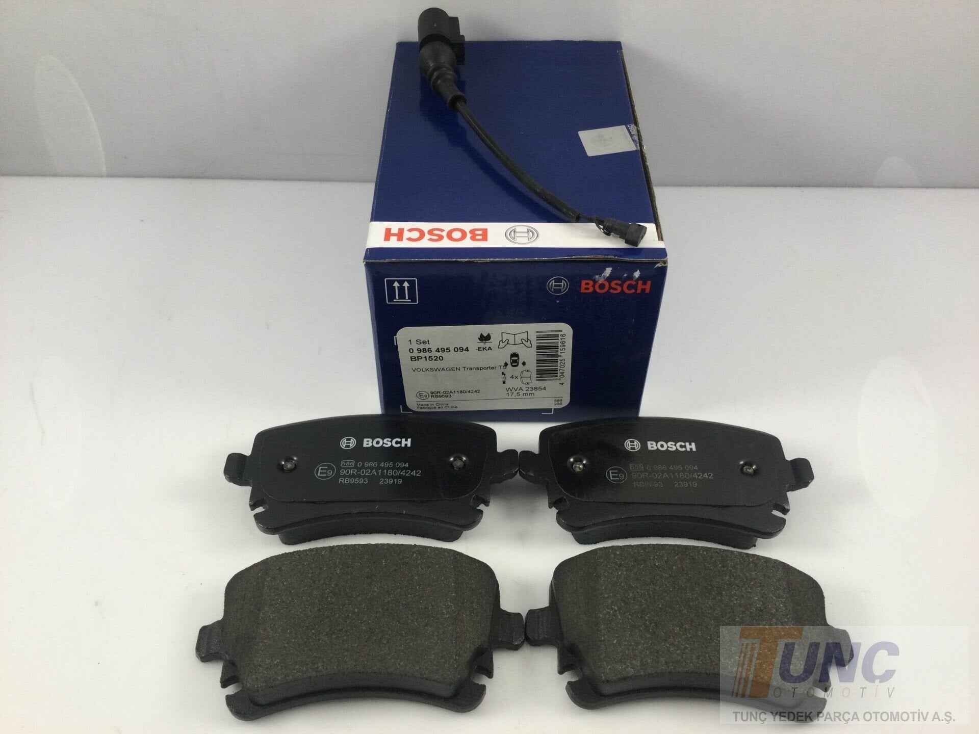 BOSCH 0 986 495 094 Fren Balatası 7H0698451 uygun fiyat hızlı kargo