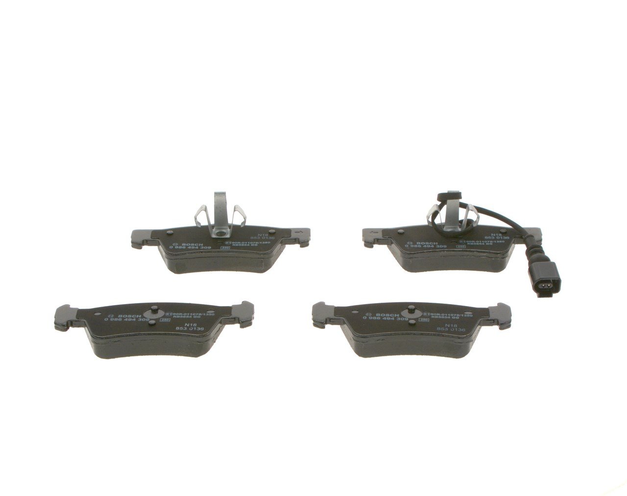 BOSCH 0 986 494 309 Fren Balatası 7L6698451C uygun fiyat hızlı kargo