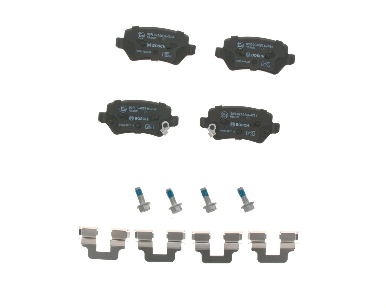BOSCH 0986495319 Fren Balatası 044650H030 uygun fiyat hızlı kargo