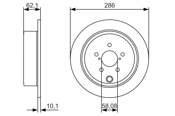 BOSCH 0 986 479 A10 Fren Diski 26700FG000 uygun fiyat hızlı kargo