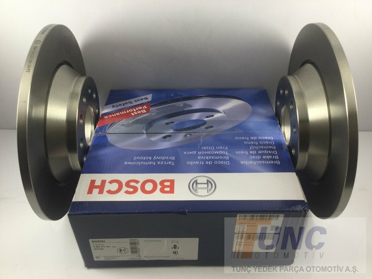 BOSCH 0 986 479 V01 Fren Diski 3Q0615601A uygun fiyat hızlı kargo