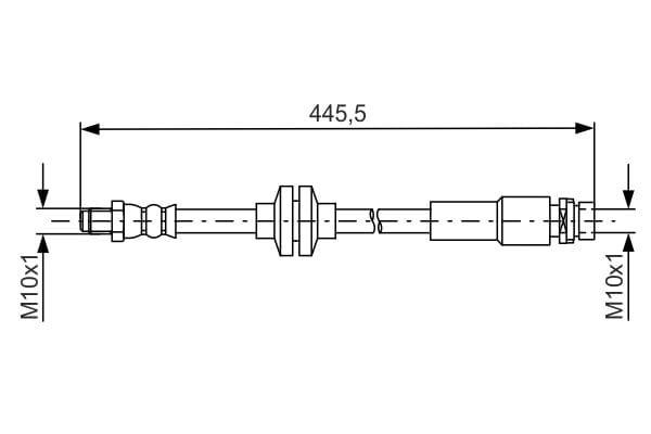 BOSCH 1987481668 Fren Hortumu 1681131 uygun fiyat hızlı kargo