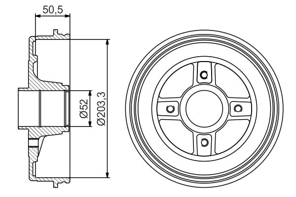 BOSCH 0 986 477 308 Fren Kampanası 43206AX650 uygun fiyat hızlı kargo