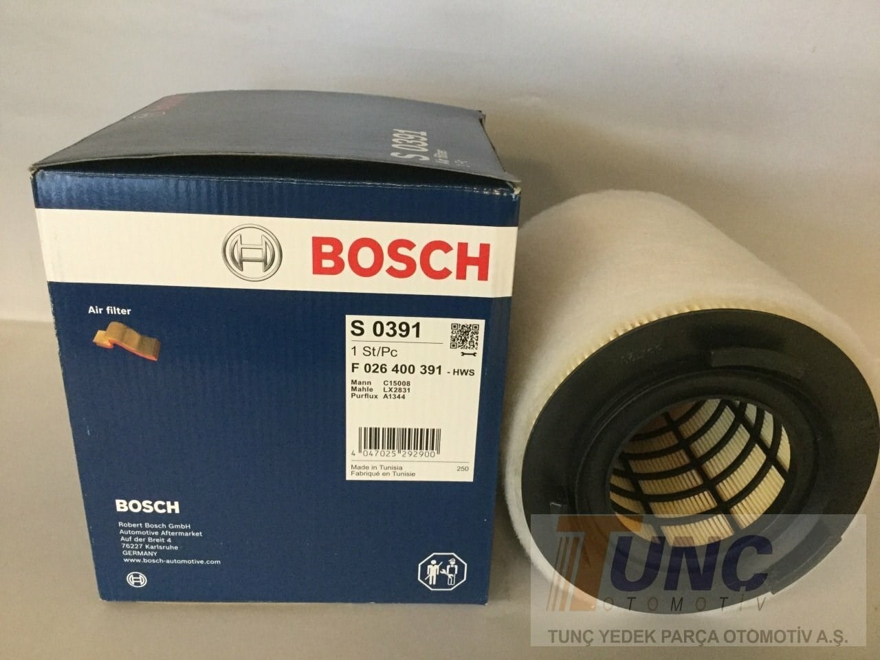 BOSCH F 026 400 391 Hava Filtresi 6R0129620A uygun fiyat hızlı kargo