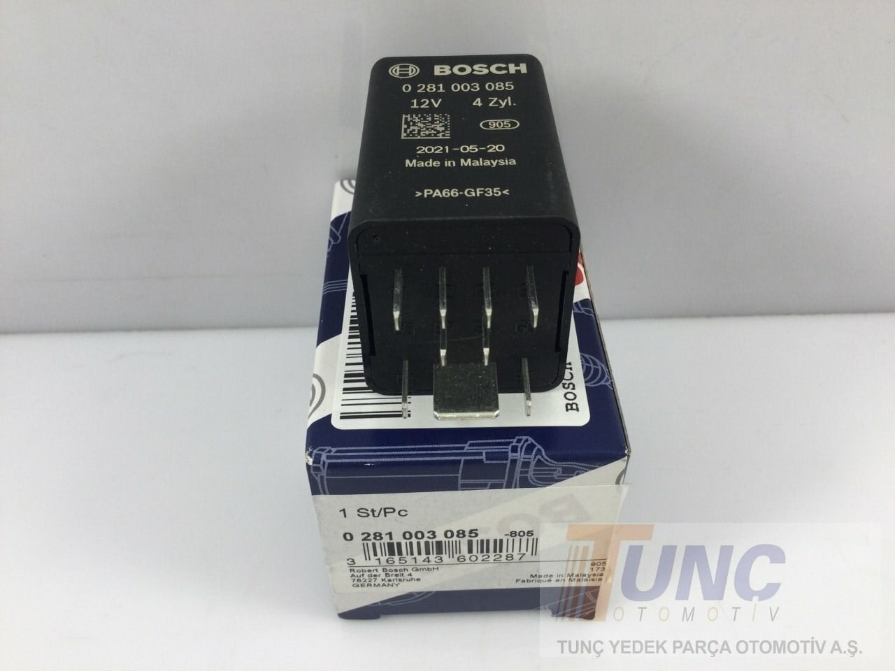 BOSCH 0 281 003 085 Isıtma Rölesi 038907281B uygun fiyat hızlı kargo