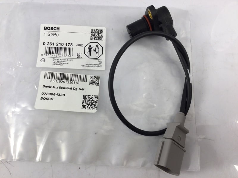 BOSCH 0 261 210 178 Krank Devir Sensörü 078906433B uygun fiyat hızlı kargo