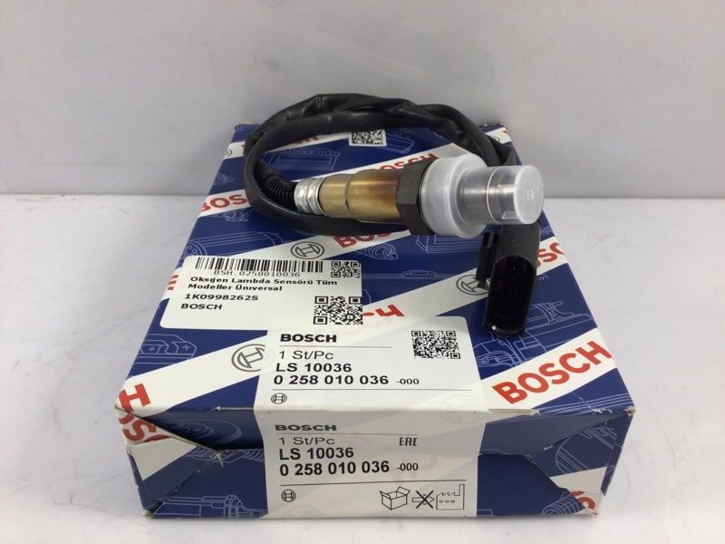 BOSCH 0 258 010 036 Oksijen Sensörü Lambda Sensörü 1K0998262S uygun fiyat hızlı kargo