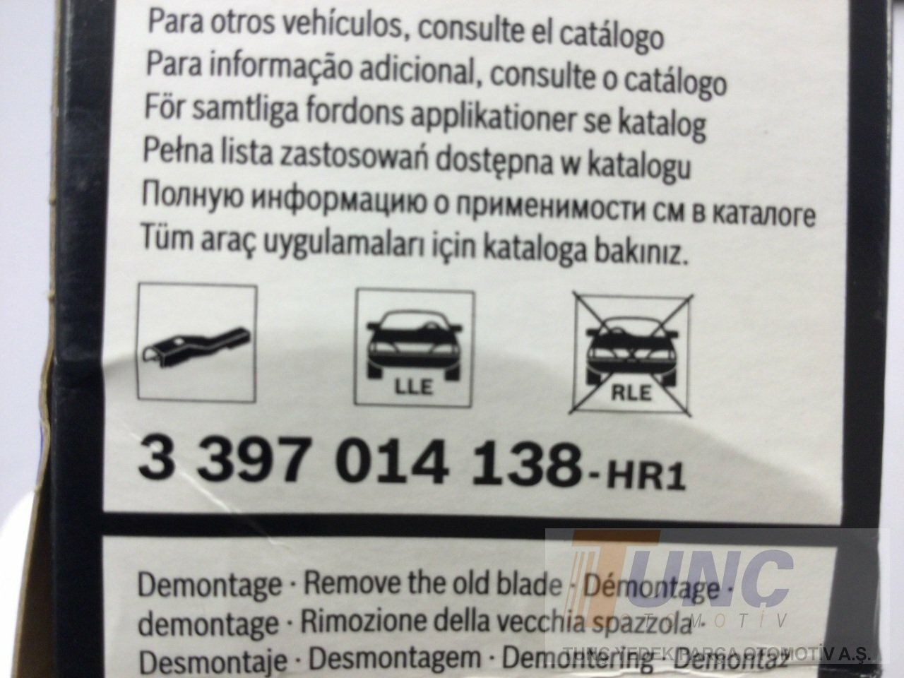BOSCH 3 397 014 138 Silecek 6V1998001 uygun fiyat hızlı kargo