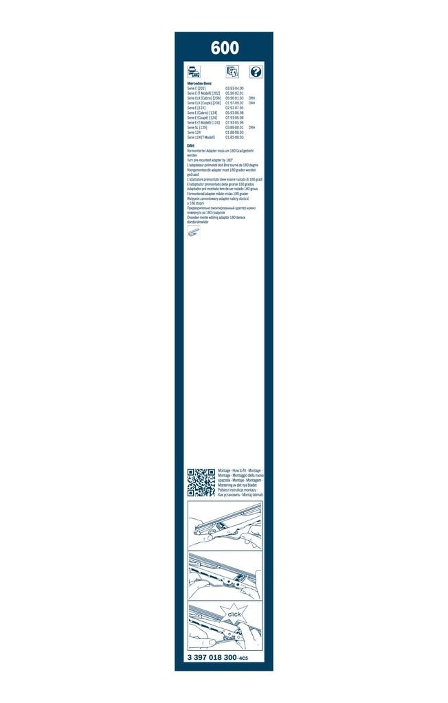BOSCH 3 397 018 300 Silecek 1248200145 uygun fiyat hızlı kargo