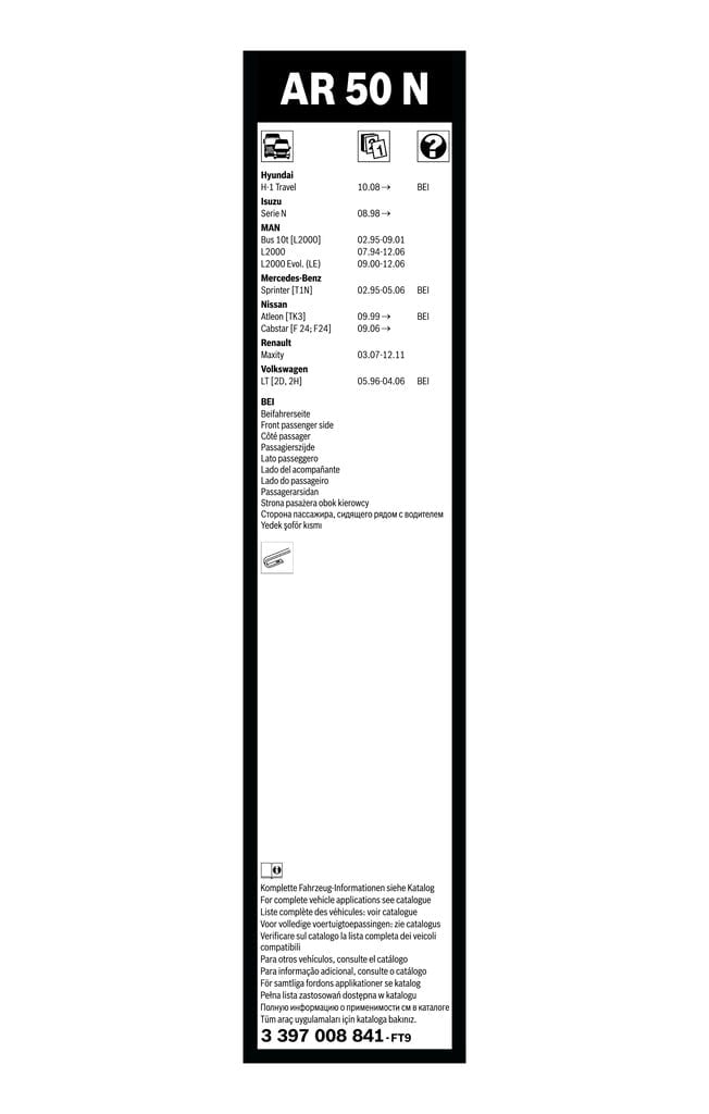 BOSCH 3 397 008 841 Silecek XXX uygun fiyat hızlı kargo