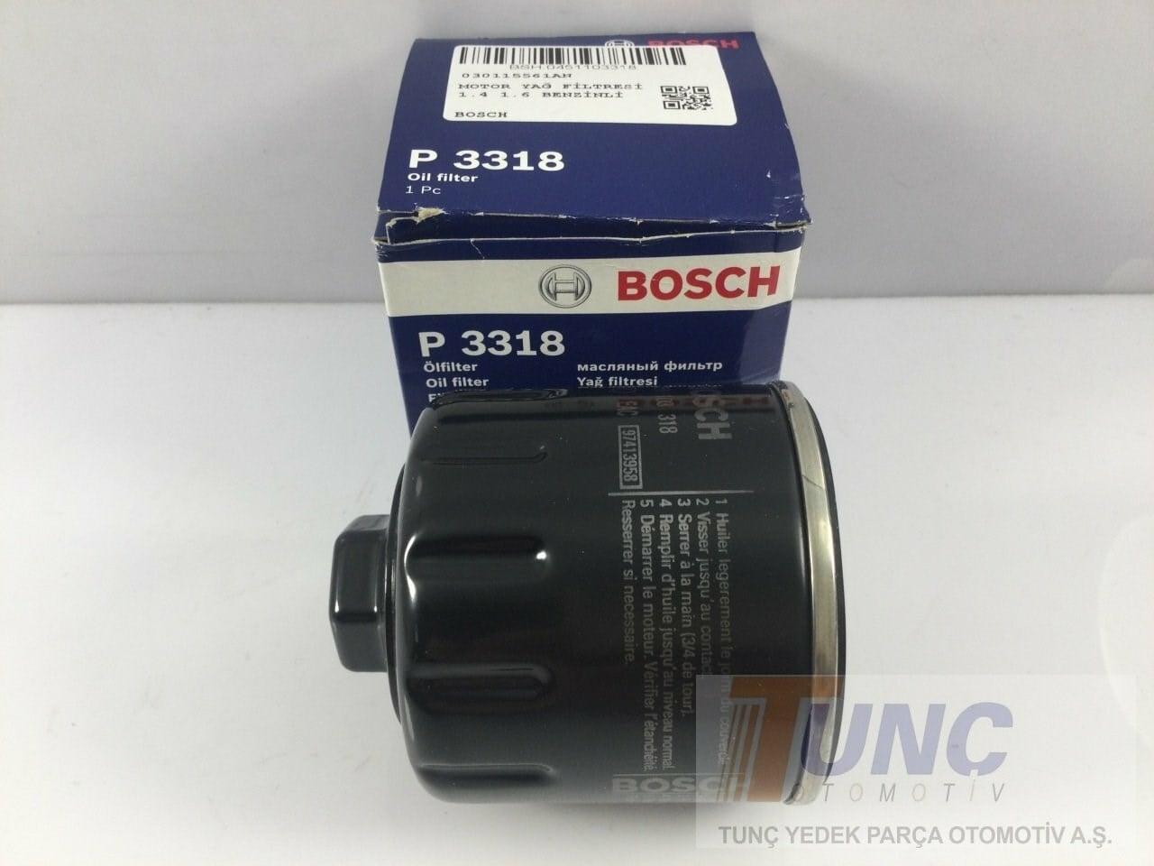 BOSCH 0 451 103 318 Yağ Filtresi 030115561AN uygun fiyat hızlı kargo