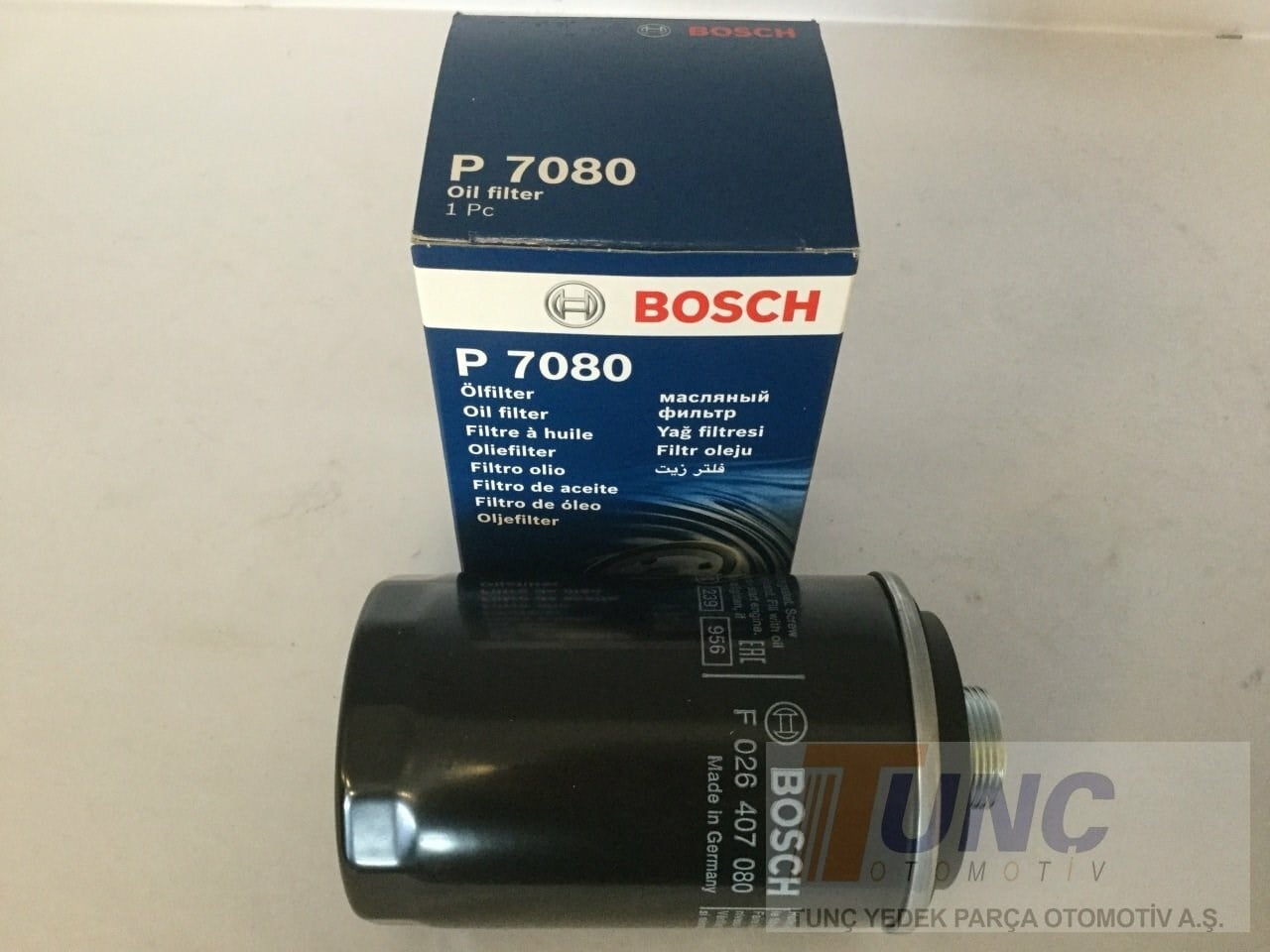 BOSCH F 026 407 080 Yağ Filtresi 06J115403Q uygun fiyat hızlı kargo