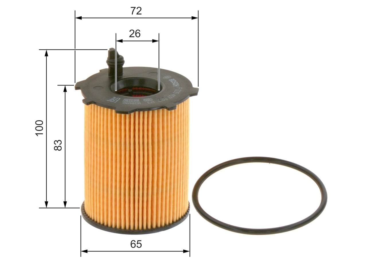 BOSCH F 026 407 082 Yağ Filtresi 1610693780 uygun fiyat hızlı kargo