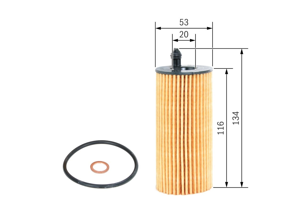 BOSCH F 026 407 205 Yağ Filtresi 04152WAA01 uygun fiyat hızlı kargo