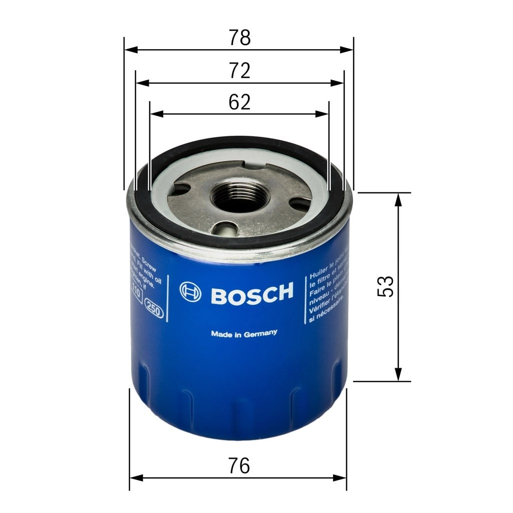 BOSCH 0 451 103 336 Yağ Filtresi 00041000422 uygun fiyat hızlı kargo