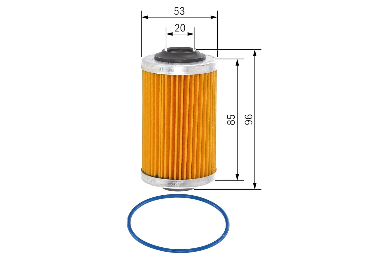 BOSCH F 026 407 109 Yağ Filtresi 12593333 uygun fiyat hızlı kargo