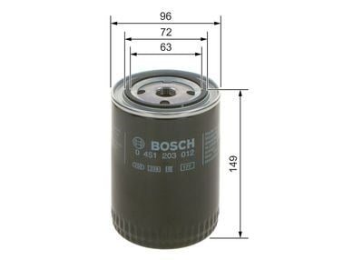 BOSCH 0451203012 Yağ Filtresi 068115561B uygun fiyat hızlı kargo